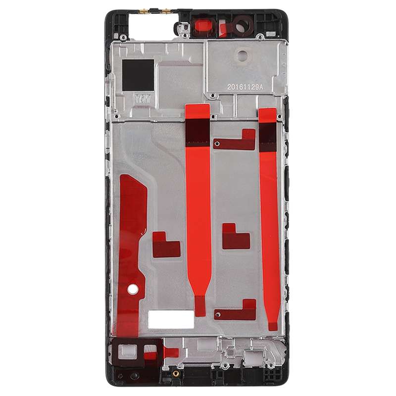 Front Housing LCD Frame Bezel Plate for Huawei P9(Black)