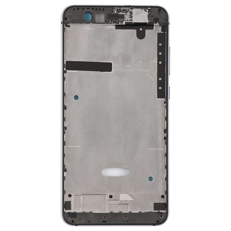 Middle Frame Bezel Plate with Side Keys for Huawei P10 Lite(Black)