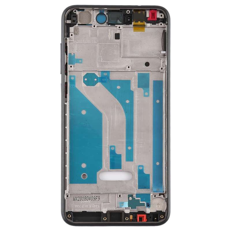 Middle Frame Bezel Plate with Side Keys for Huawei Honor 8 Lite(Blue)