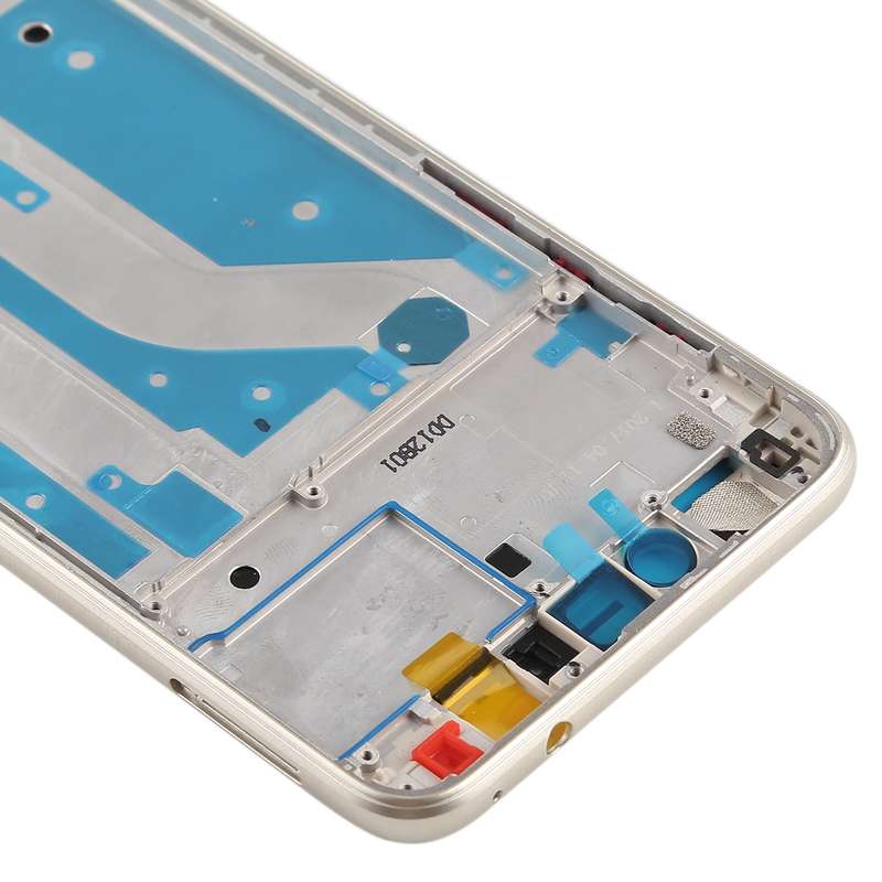 Middle Frame Bezel Plate with Side Keys for Huawei Honor 8 Lite(Blue)