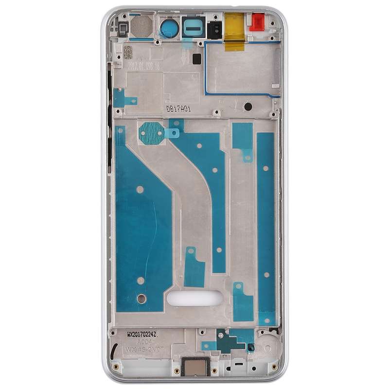 Middle Frame Bezel Plate with Side Keys for Huawei Honor 8 Lite(Blue)