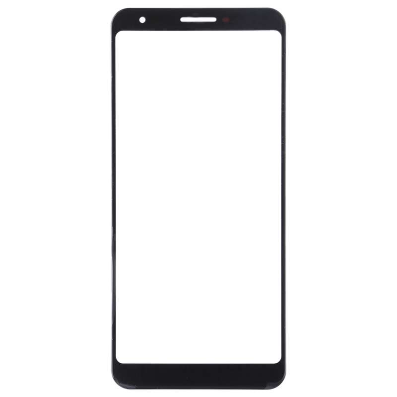 Front Screen Outer Glass Lens for Google Pixel 3a XL(Black)