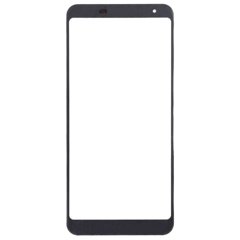 Front Screen Outer Glass Lens for Google Pixel 3a XL(Black)