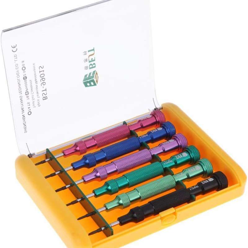 6 in 1 Precision Screwdriver Set Magnetic Electronic Screwdrivers Set for Mobile Phone Notebook Lapt