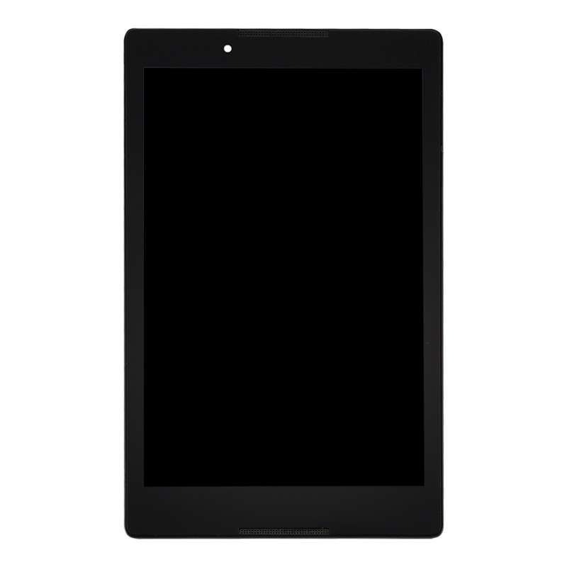 OEM LCD Screen for Lenovo A8-50 Tablet with Digitizer Full Assembly with Frame (Black)