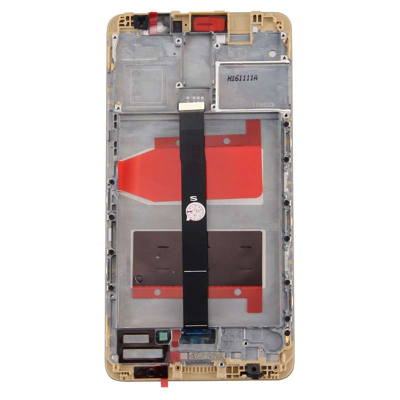 OEM LCD Screen for Huawei Mate 9 Digitizer Full Assembly with Frame(Champagne Gold)