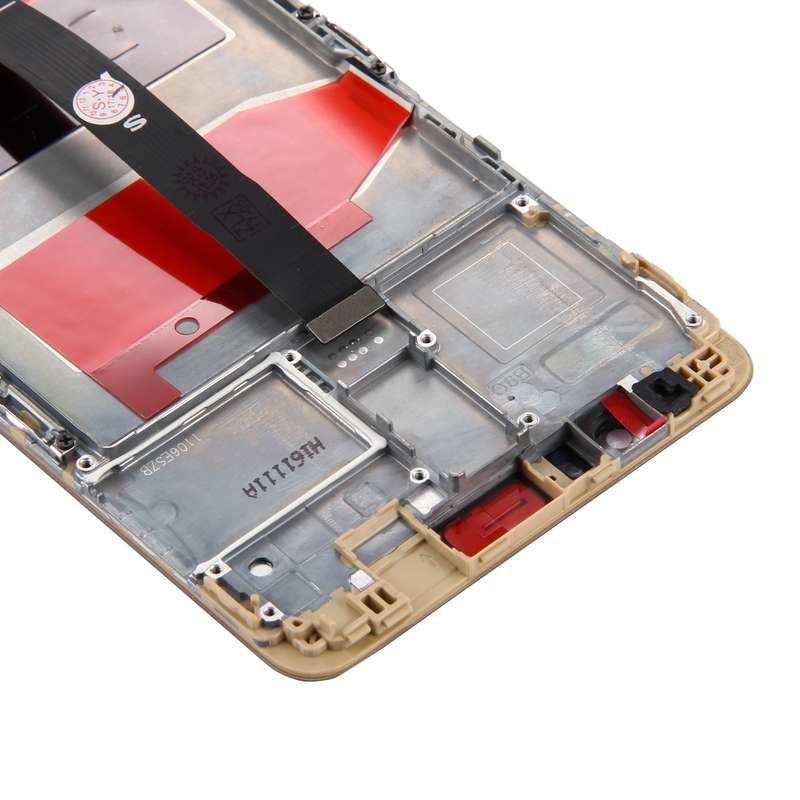 OEM LCD Screen for Huawei Mate 9 Digitizer Full Assembly with Frame(Champagne Gold)