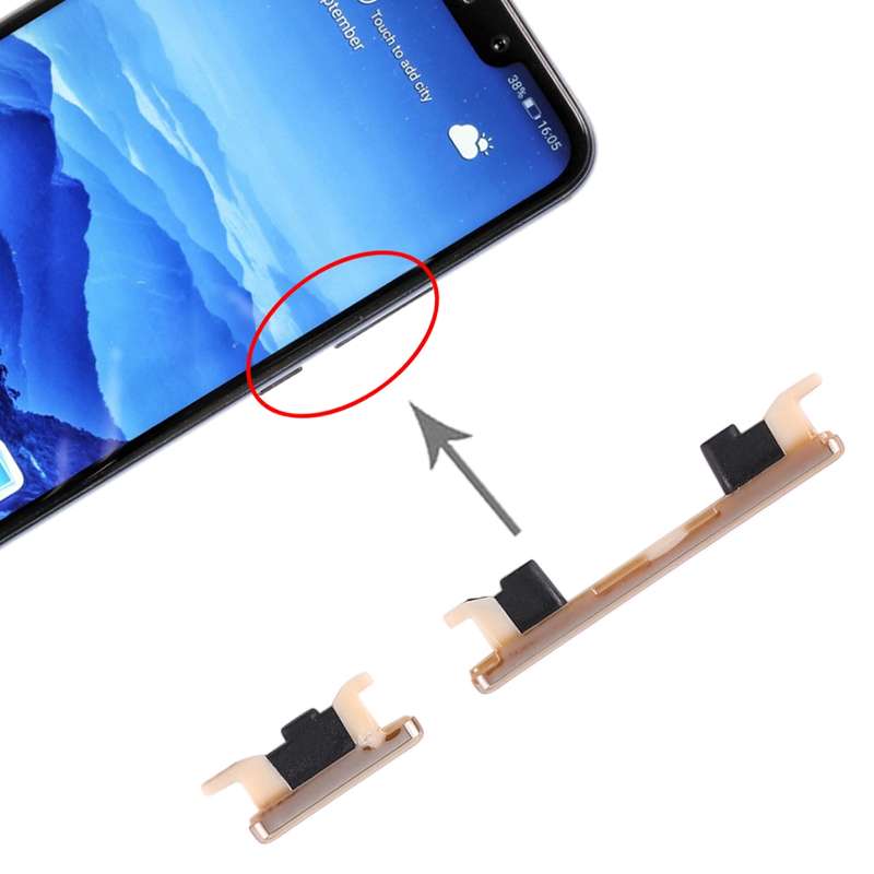 Side Keys for Huawei Mate 20 Lite(Black)