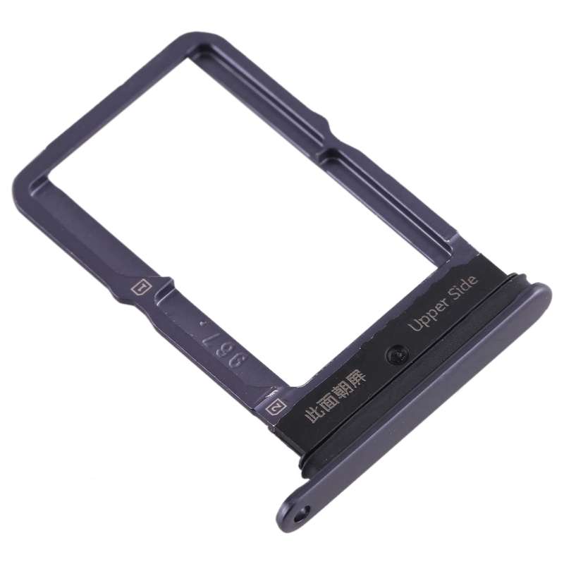 For vivo S5 SIM Card Tray + SIM Card Tray (Black)