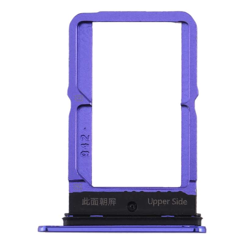 For vivo S5 SIM Card Tray + SIM Card Tray (Black)