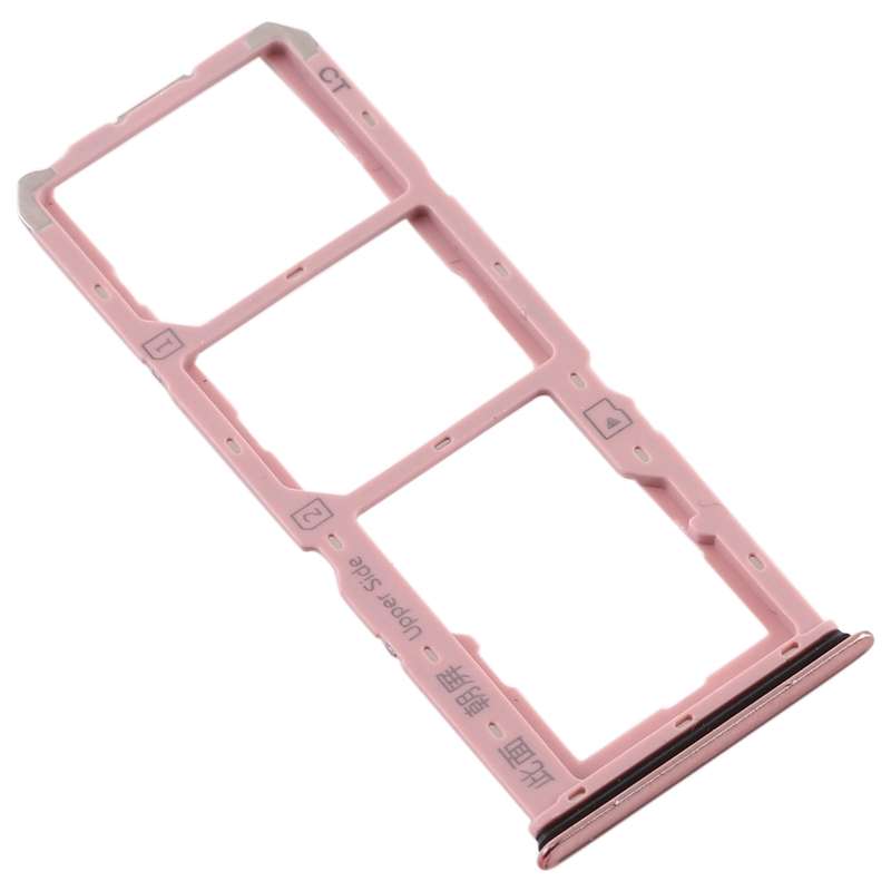 For Vivo S1 SIM Card Tray + SIM Card Tray + Micro SD Card Tray (Black)