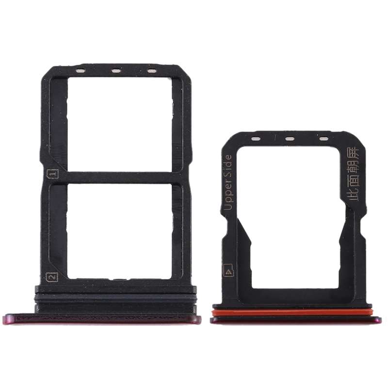 For Vivo S1 Pro SIM Card Tray + SIM Card Tray + Micro SD Card Tray (Blue)