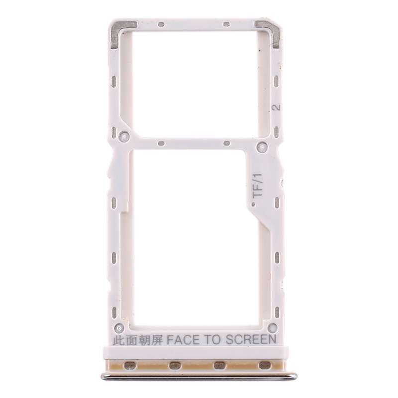 SIM Card Tray + SIM Card Tray / Micro SD Card Tray for Xiaomi Mi CC9e / Mi A3(Black)