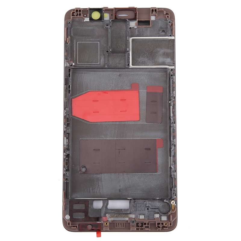 For Huawei Mate 9 Front Housing LCD Frame Bezel Plate(Mocha Gold)