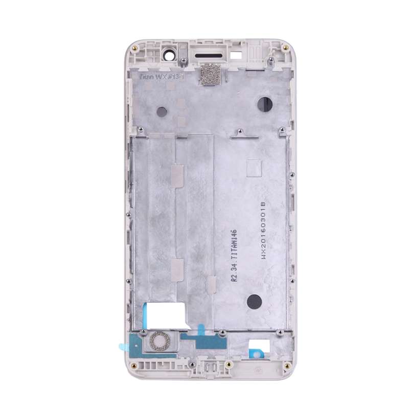 For Huawei Enjoy 5 / Y6 Pro Front Housing LCD Frame Bezel Plate(Black)