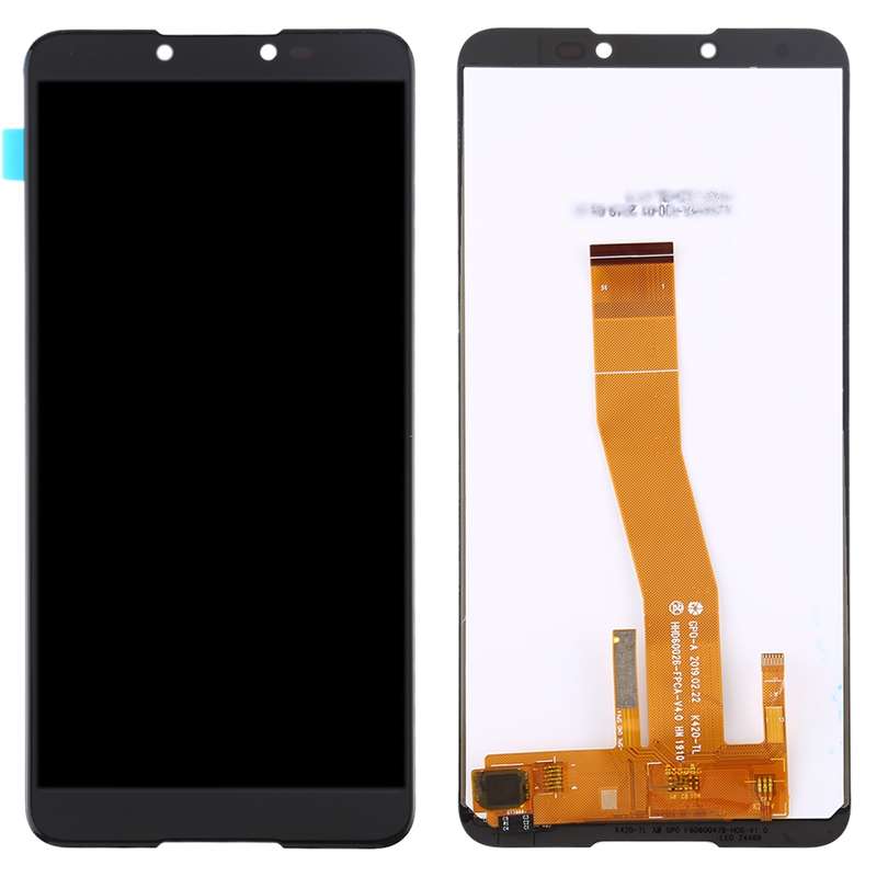 TFT LCD Screen for Wiko Y70 with Digitizer Full Assembly (Black)