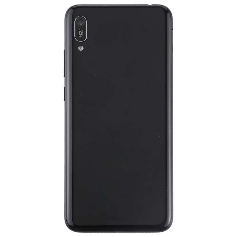Battery Back Cover with Camera Lens & Side Keys for Huawei Enjoy 9e(Coffee)