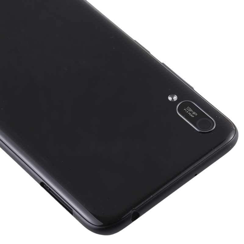 Battery Back Cover with Camera Lens & Side Keys for Huawei Enjoy 9e(Coffee)