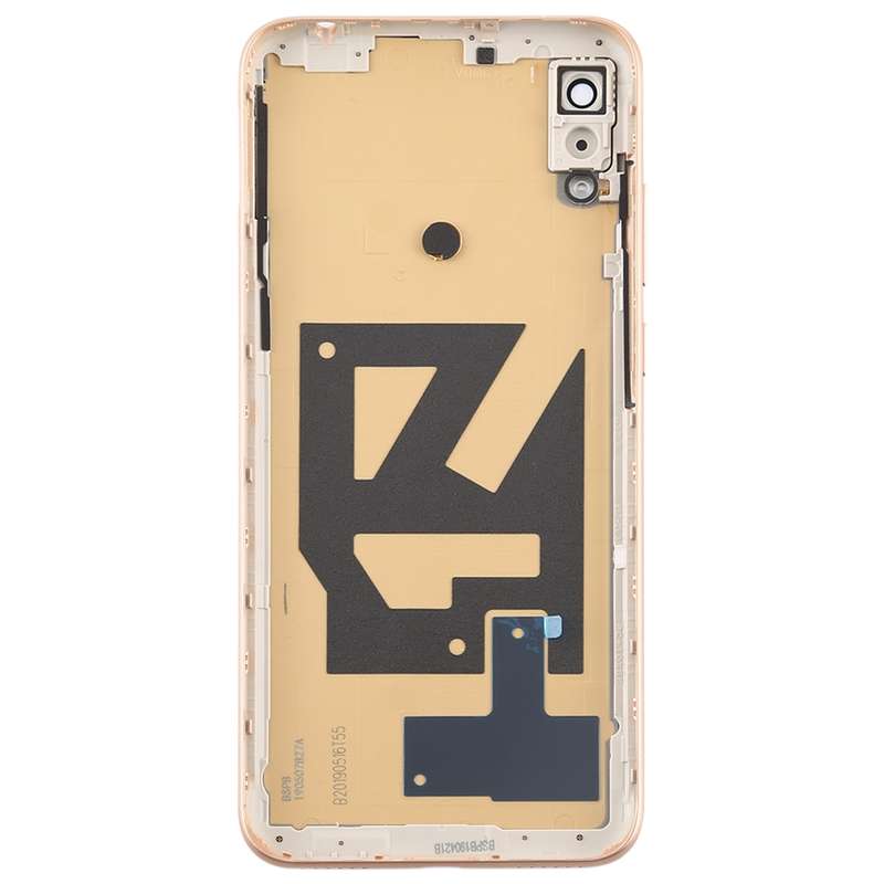 Battery Back Cover with Camera Lens & Side Keys for Huawei Enjoy 9e(Coffee)