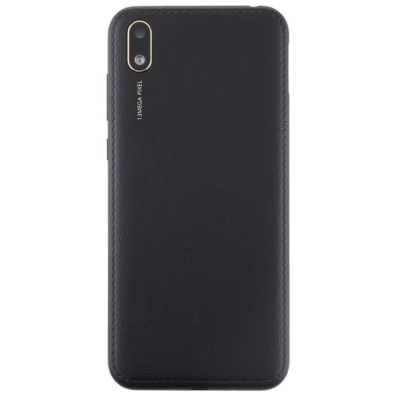 Battery Back Cover with Camera Lens & Side Keys for Huawei Y5 (2019)(Coffee)