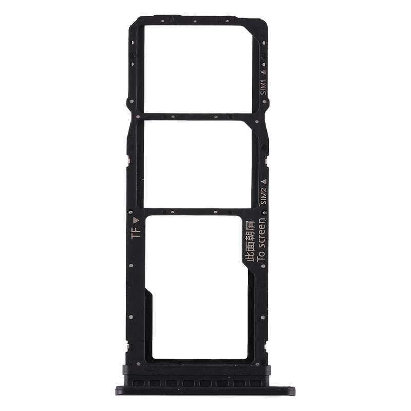 SIM Card Tray + SIM Card Tray + Micro SD Card Tray for Huawei Honor Play 3 (Black)