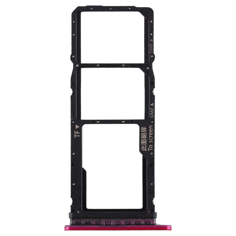 SIM Card Tray + SIM Card Tray + Micro SD Card Tray for Huawei Honor Play 3 (Black)