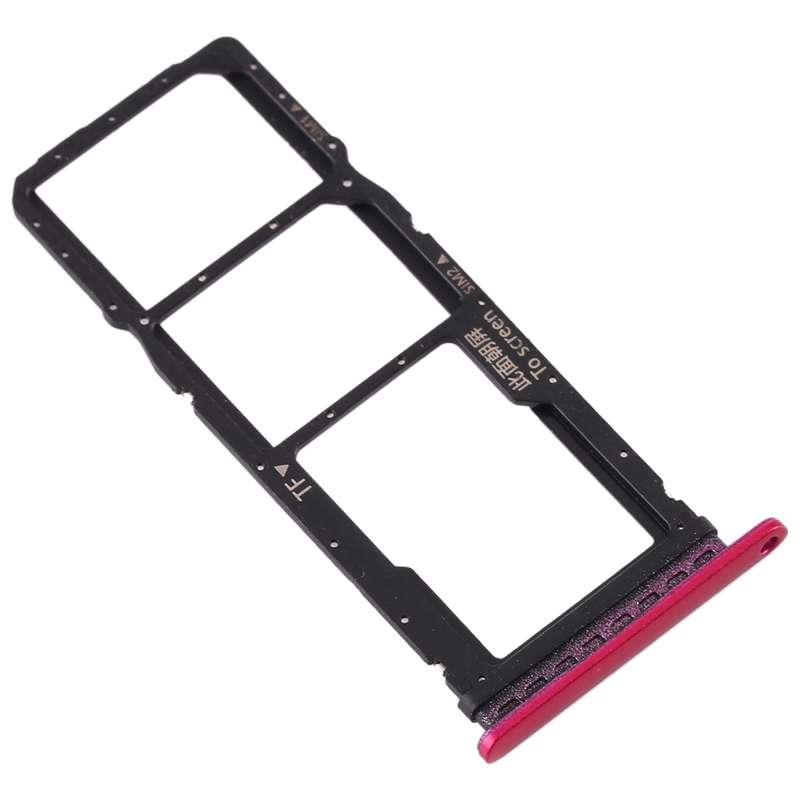 SIM Card Tray + SIM Card Tray + Micro SD Card Tray for Huawei Honor Play 3 (Black)