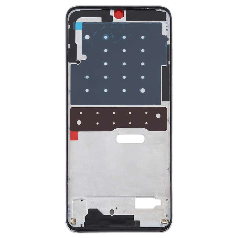 Front Housing LCD Frame Bezel Plate for Huawei P30 Lite (48MP)(White)
