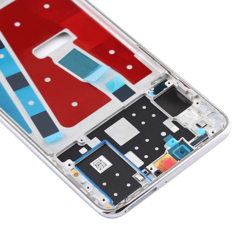 Front Housing LCD Frame Bezel Plate for Huawei P30 Lite (48MP)(White)