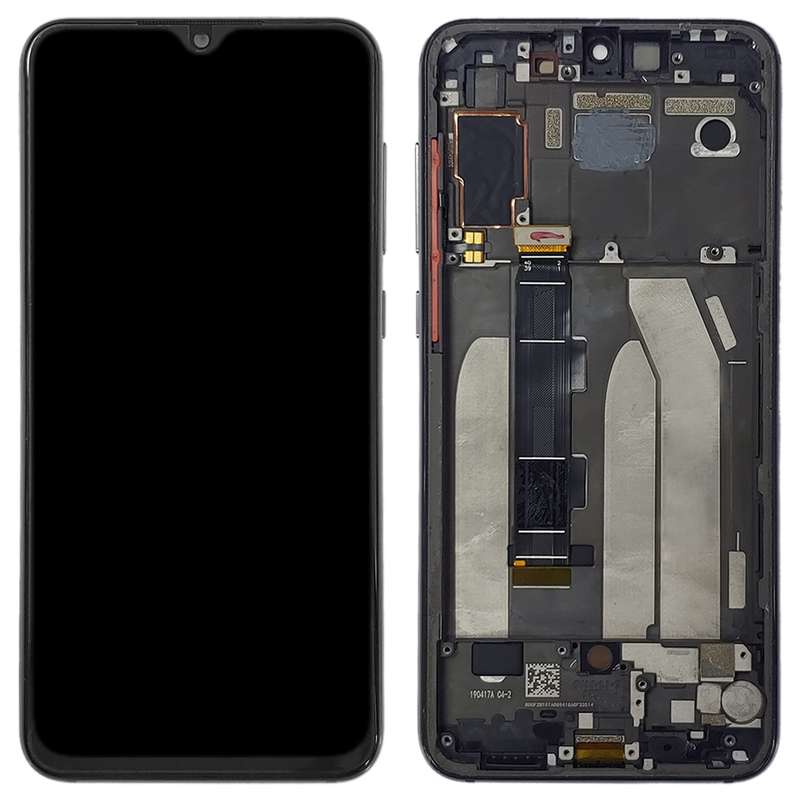Original LCD Screen for Xiaomi Mi 9 SE Digitizer Full Assembly with Frame(Black)