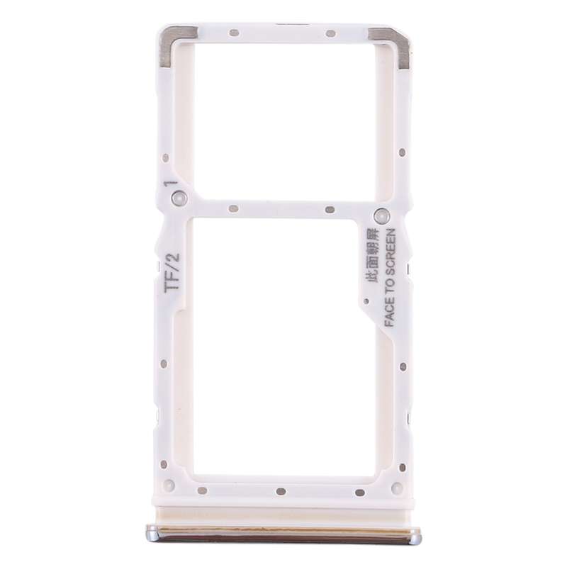 SIM Card Tray + SIM Card Tray / Micro SD Card Tray for Xiaomi Redmi Note 8 Pro (Green)