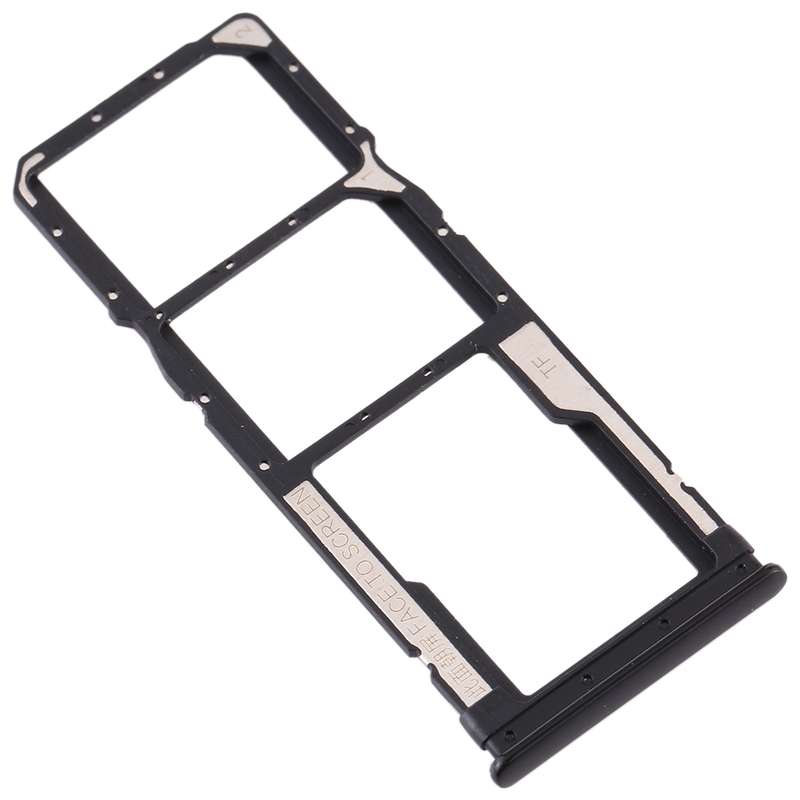 SIM Card Tray + SIM Card Tray + Micro SD Card Tray for Xiaomi Redmi Note 8 (Blue)
