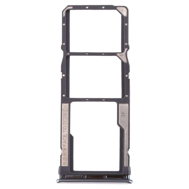 SIM Card Tray + SIM Card Tray + Micro SD Card Tray for Xiaomi Redmi Note 8 (Blue)