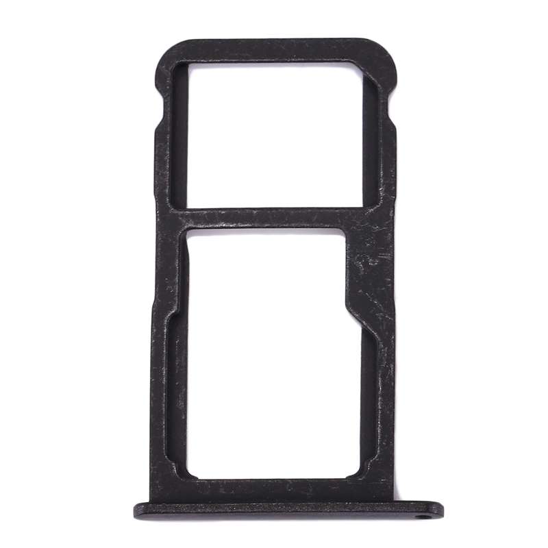For Huawei Honor 8 Lite / P8 Lite 2017 SIM Card Tray & SIM / Micro SD Card Tray(Black)