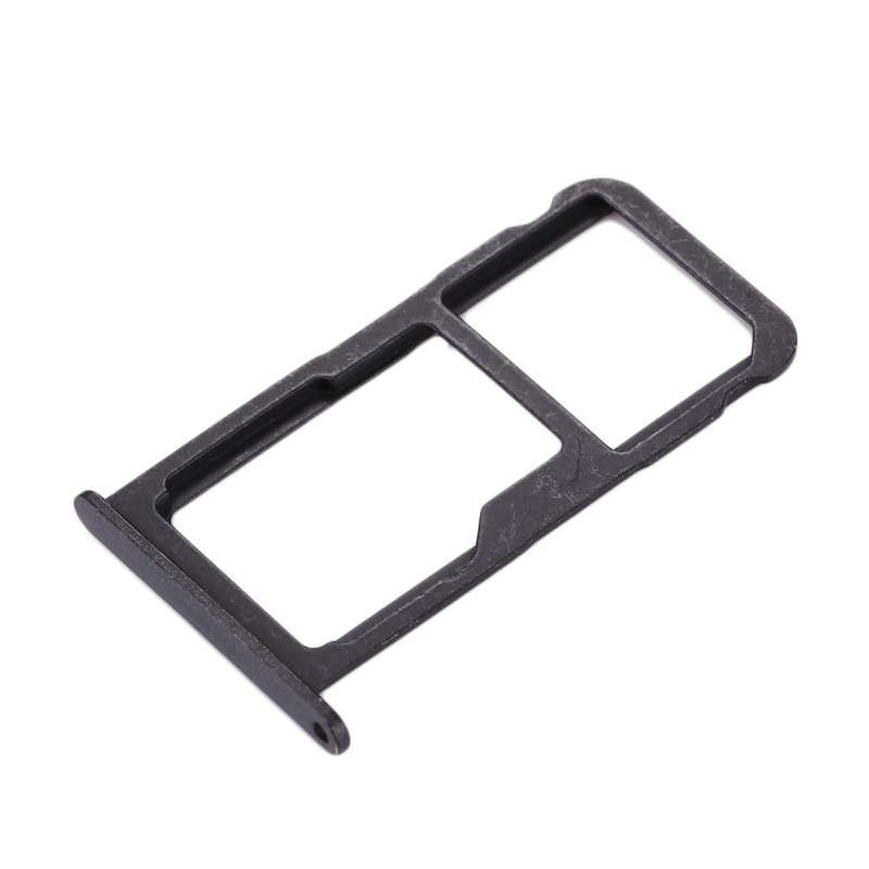 For Huawei Honor 8 Lite / P8 Lite 2017 SIM Card Tray & SIM / Micro SD Card Tray(Black)