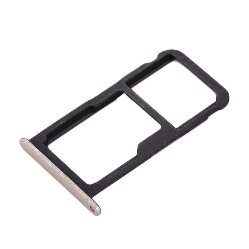 For Huawei Honor 8 Lite / P8 Lite 2017 SIM Card Tray & SIM / Micro SD Card Tray(Black)