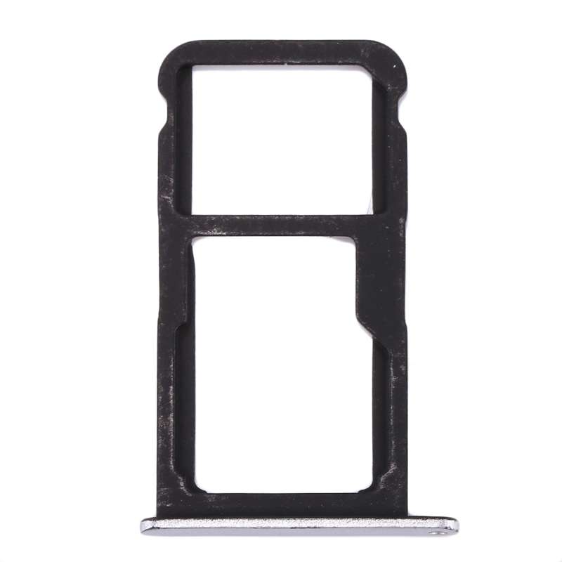 For Huawei Honor 8 Lite / P8 Lite 2017 SIM Card Tray & SIM / Micro SD Card Tray(White)