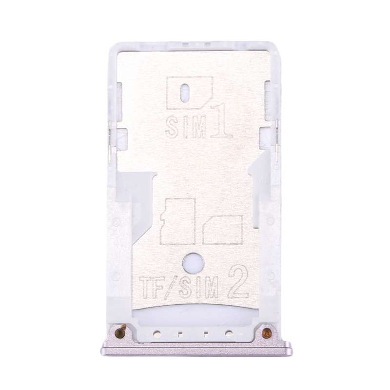 For Xiaomi Redmi 4 SIM & SIM / TF Card Tray(Grey)