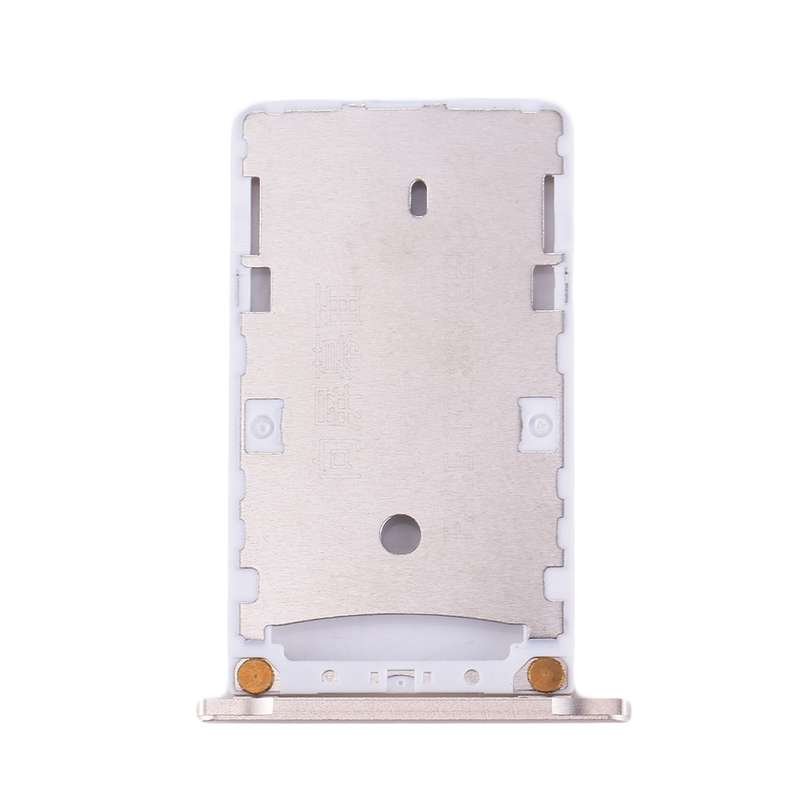 For Xiaomi Redmi Note 3 (Qualcomm Version) SIM & SIM / TF Card Tray(Gold)