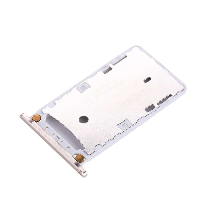 For Xiaomi Redmi Note 3 (Qualcomm Version) SIM & SIM / TF Card Tray(Gold)