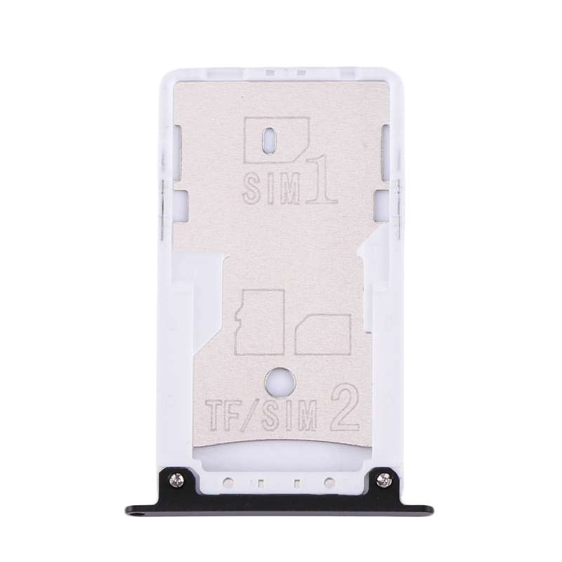 For Xiaomi Redmi Note 4X SIM & SIM / TF Card Tray(Grey)