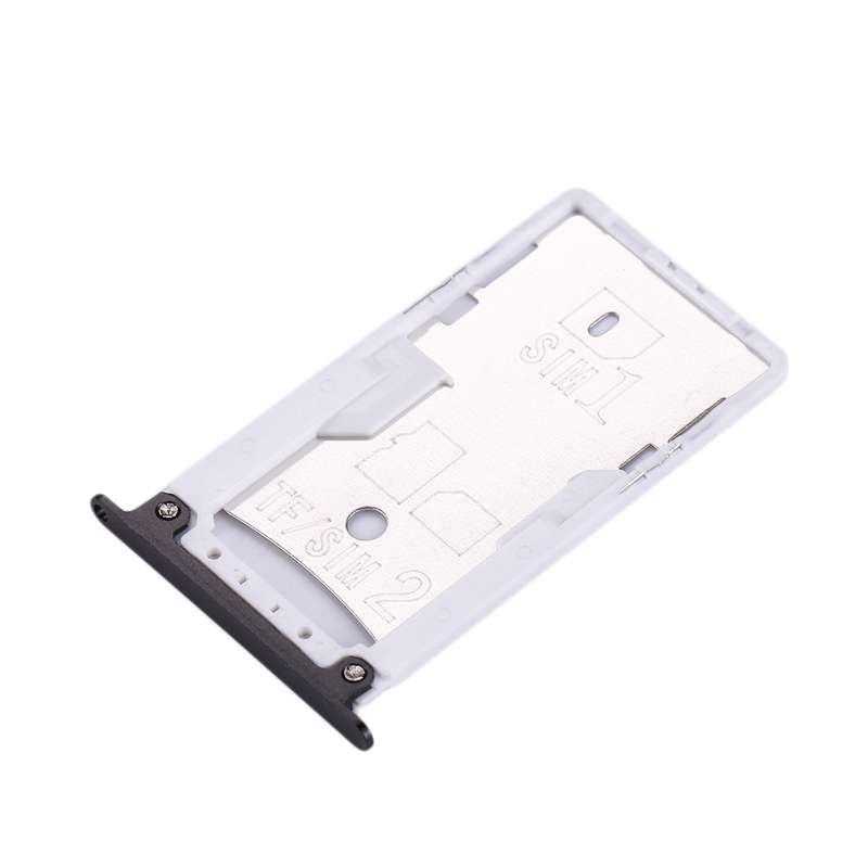 For Xiaomi Redmi Note 4X SIM & SIM / TF Card Tray(Grey)