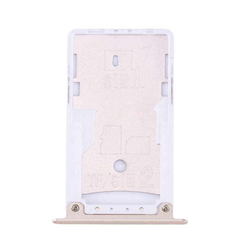 For Xiaomi Redmi Note 4X SIM & SIM / TF Card Tray(Grey)