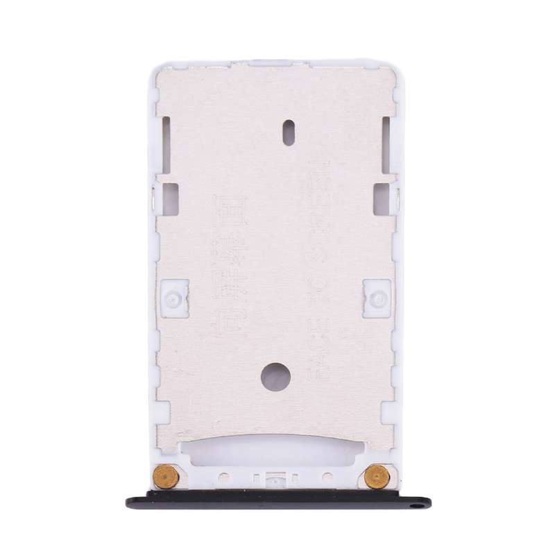For Xiaomi Redmi 4X SIM & SIM / TF Card Tray(Black)