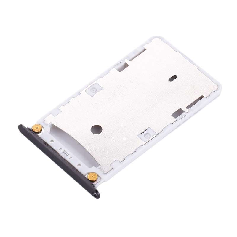 For Xiaomi Redmi 4X SIM & SIM / TF Card Tray(Black)