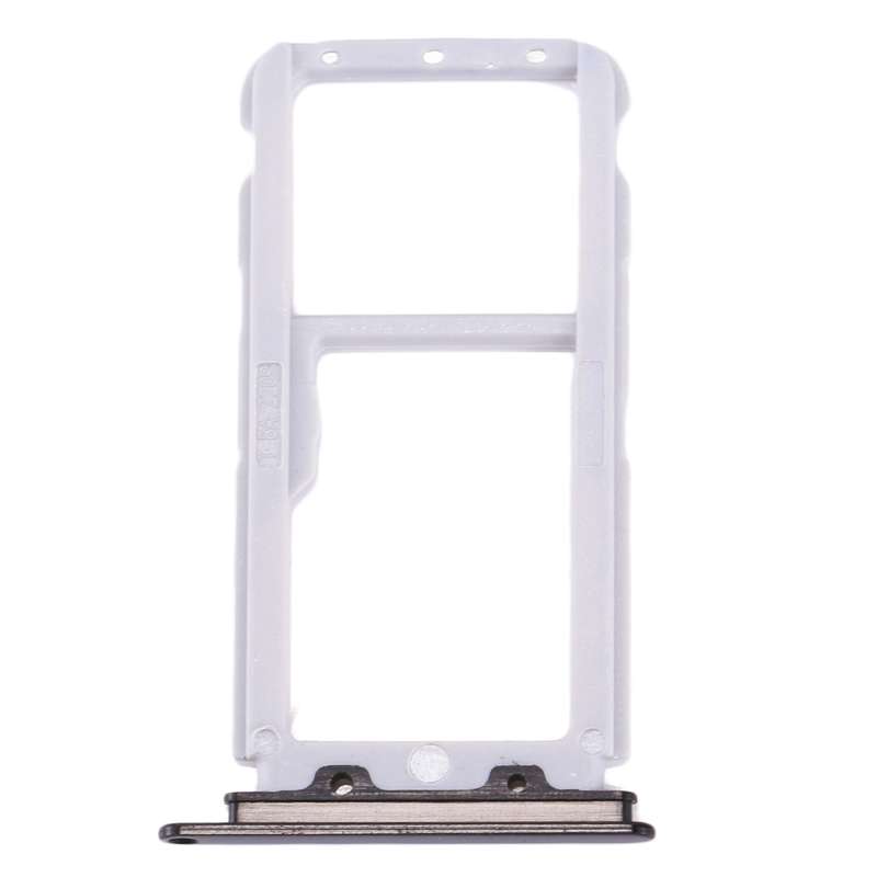 For Huawei nova 2 SIM Card Tray & SIM / Micro SD Card Tray(Black)
