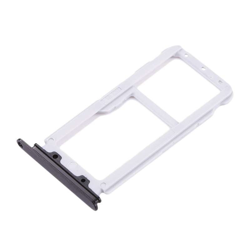 For Huawei nova 2 SIM Card Tray & SIM / Micro SD Card Tray(Black)