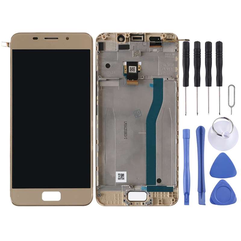 OEM LCD Screen for Asus Zenfone 3S Max ZC521TL X00GD Digitizer Full Assembly with FrameGold)