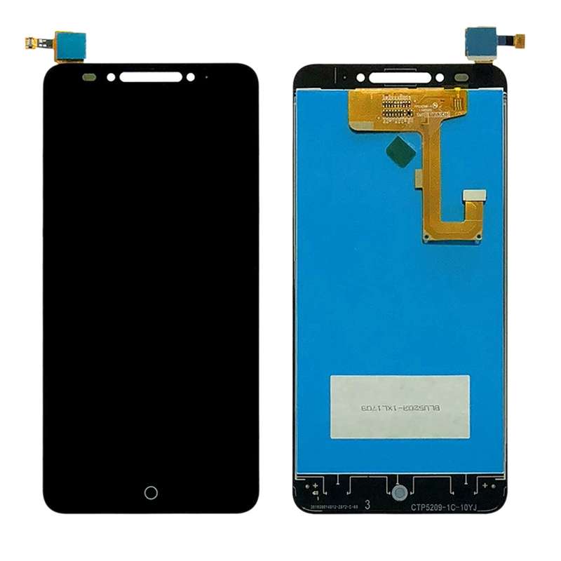 OEM LCD Screen for Alcatel A5 5085Y Digitizer Full Assembly with Fingerprint Button (Black)