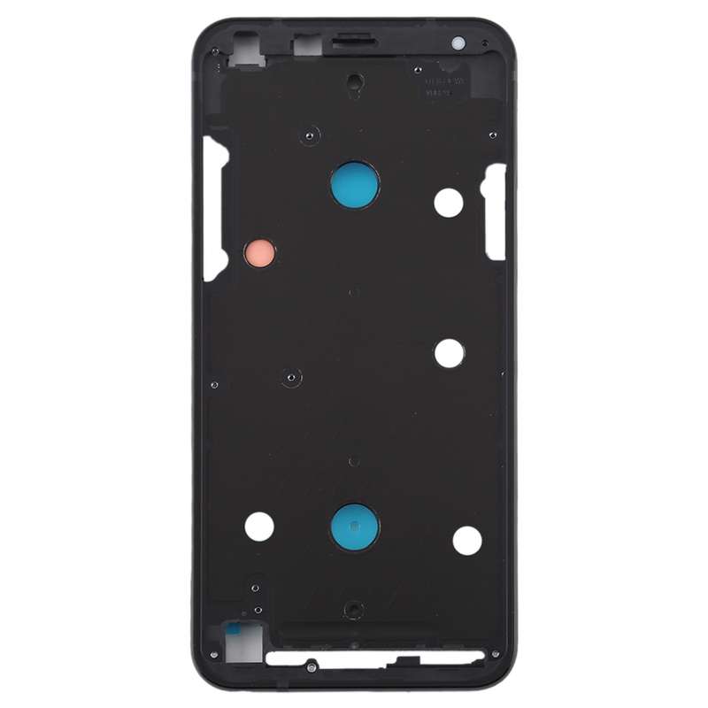 Front Housing LCD Frame Bezel Plate for LG Q7 / Q610 / Q7 Plus / Q725 / Q720 / Q7A / Q7 Alpha(Black)